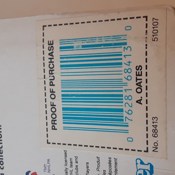 Adam Oates Boston Bruins NHL Starting Lineup Hockey Figure NEW 1994 Edition - Picture 3 of 8